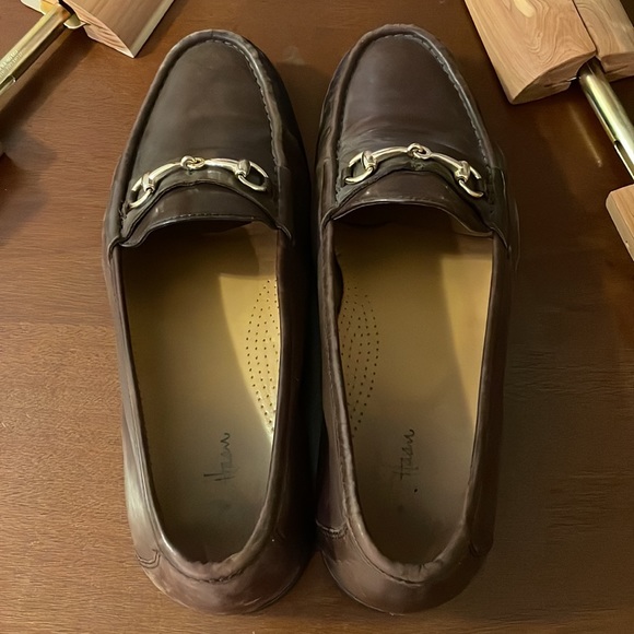 Cole Haan Bit Loafers Men’s size 10 brown leather gold horse bit hardware - Picture 2 of 7